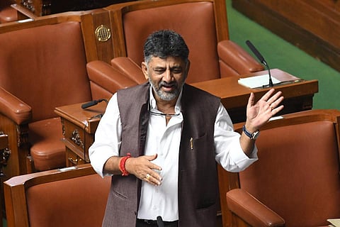 Deputy CM of Karnataka DK Shivakumar. (Photo | Express)