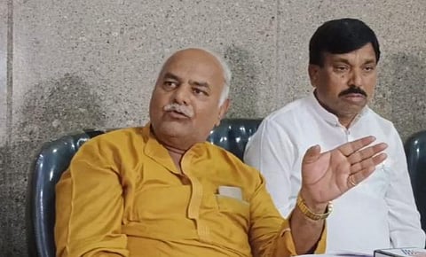 Karnataka Minister for Textiles and Sugarcane Development Shivanand Patil. (Photo | Express)