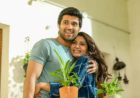 Vijay Deverakonda and Samantha Ruth Prabhu in Kushi.
