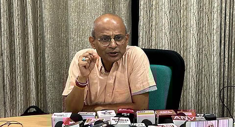 An image of IIT Mandi director Laxmidhar Behera, used for representational purposes only. (Photo | X @Dir_IIT_Mandi)