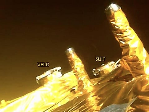 ISRO on Thursday released selfie taken by camera onboard Aditya-L1 along with images of the Earth and Moon captured on September 4.