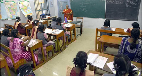 Students in aided schools are also excluded from morning-breakfast scheme and Pudhumai Penn scheme | Express