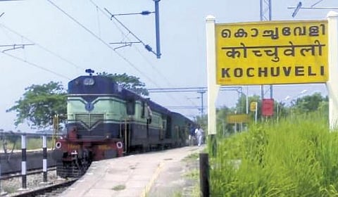 Kochuveli junction. (EPS)
