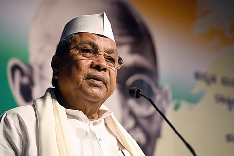 Karnataka Chief Minister Siddaramaiah