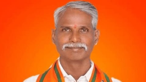 Rajasthan minister Babulal Kharadi. (Facebook)