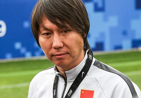 Former Chinese national football team coach Li Tie. (Photo | X)