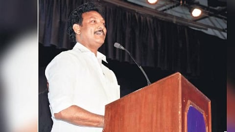 TN Minister for School Education Anbil Mahesh Poyyamozhi