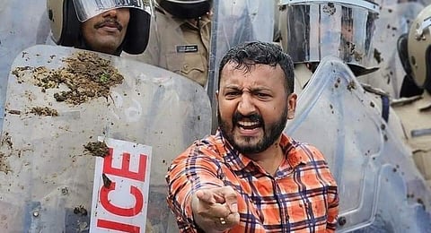 Youth Congress state president Rahul Mamkoottathil.