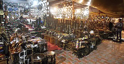 The timeless ambience of Sankranti festivities at Shilparamam is an experience worth savouring. (Photo | Vinay Madapu)