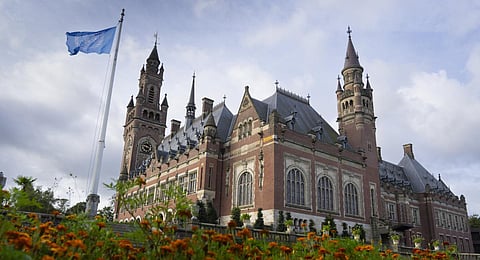 The Peace Palace which houses World Court in The Hague, Netherlands.(File Photo | AP)