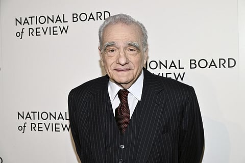 Best film and best director honoree for 'Killers of the Flower Moon' Martin Scorsese attends the National Board of Review awards gala at Cipriani 42nd Street on Thursday. (Photo | AP)