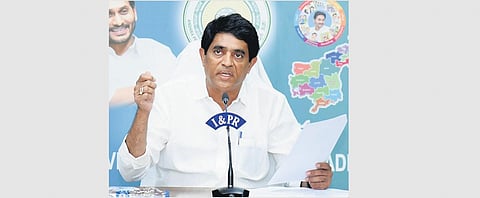 Andhra Pradesh Finance Minister Buggana Rajendranath.