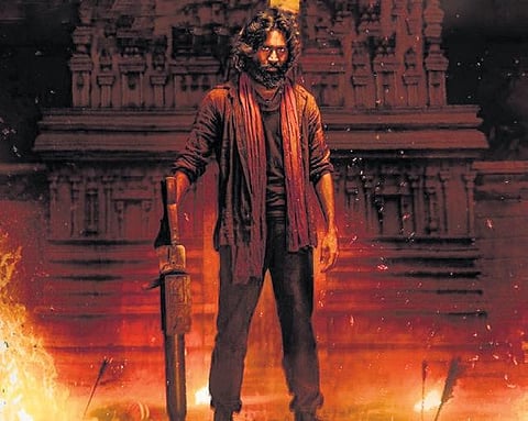 A still from the film 'Captain Miller'