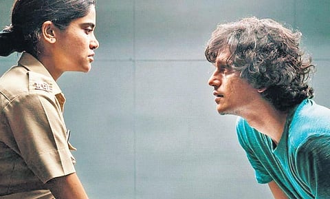 Vijay Varma with Aaditi Pohankar.