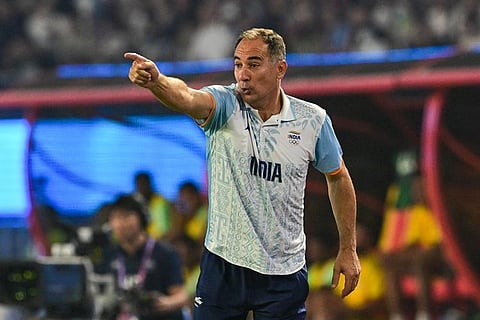 Picture caption: India head coach Igor Stimac Credit: AFP