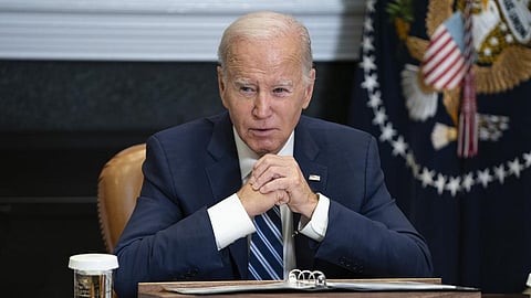 US President Joe Biden