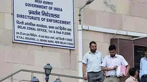 The Enforcement Directorate building complex in New Delhi.