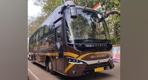 Nava Kerala Sadas bus. (Photo | Express)