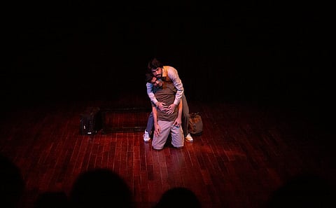 A snippet from the play 'Eat Dust: Mining and Greed in Goa'.