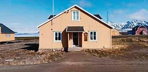 Himadri, the Indian research station on Svalbard in Norway