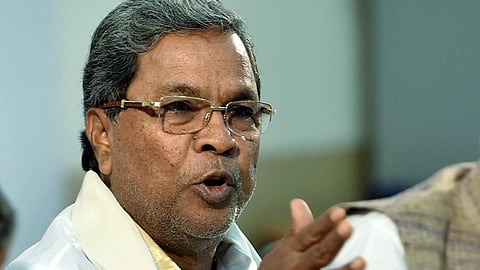 Karnataka Chief Minister Siddaramaiah