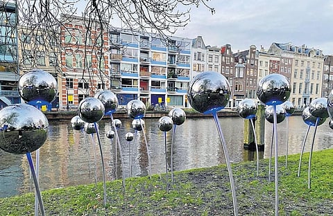 The ‘Pool of Dreams’ installation