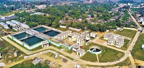 The sewage treatment plant-3 at Balughat in Sundargarh district | Express
