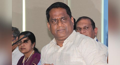 Visakhapatnam Port Authority (VPA) chairman M Angamuthu.
