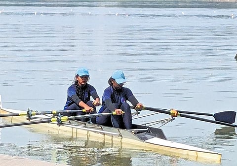 Competing with rowers from Haryana, West Bengal, and Kerala at the finals, the Chennai duo finished first by completing the race in two minutes and two seconds.