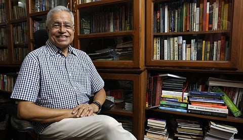 K Kunhikrishnan, former director general of Doordarshan. (Photo | B P Deepu)