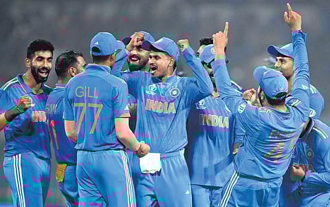 The Indian cricket team. (Photo | Express)