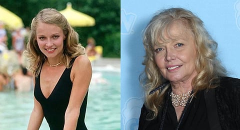 Actor Cindy Morgan, known for playing the roles of Lacey Underall in 'Caddyshack' and Lora/Yori in 'Tron'.