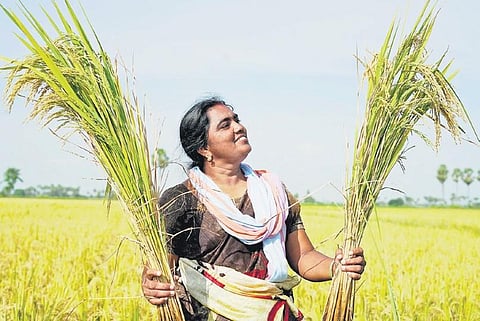 Ch Meerabi who addressed a seminar at Oxford University in the UK I Express