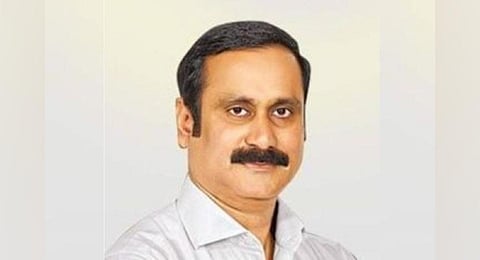 PMK leader Dr Anbumani Ramadoss