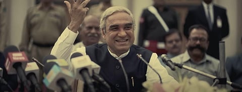 YouTube screengrab from the trailer of 'Main Atal Hoon,' a biopic on former prime minister Atal Bihari Vajpayee, starring Pankaj Tripathi in the title role.