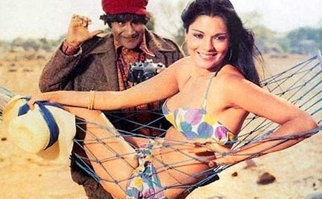 Zeenat Aman in a <g class=