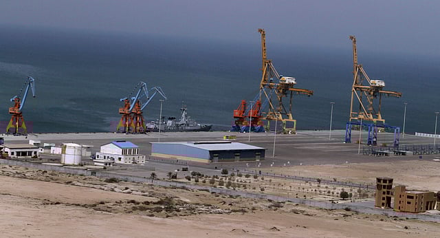 A Pakistan Navy ship berth at Gwadar port, about 700 kilometers (435 miles) west of Karachi, Pakistan. (File | AP)