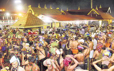 Sabarimala Lord Ayyappa Temple.