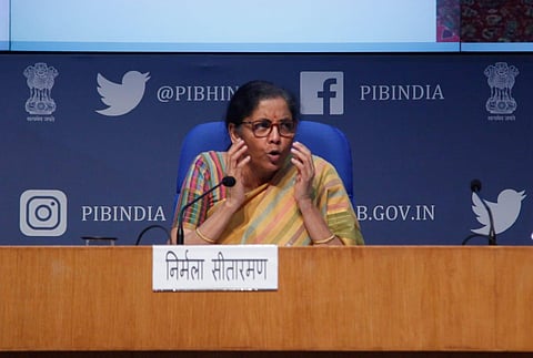 Union Finance Minister Nirmala Sitharaman (Photo|Anil Shakya, EPS)