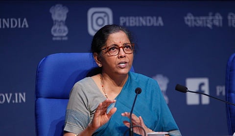 Union Finance minister Nirmala Sitharaman. (Photo | Anil Shakya, EPS)