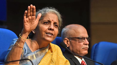 Union Finance Minister Nirmala Sitharaman.