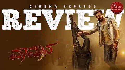 Vamana Movie Review: Dhanveerrah embraces mass heroism in an actioner without commercial trappings