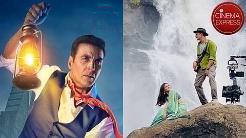 Akshay Kumar, Wamiqa Gabbi romance by the waterfall as Bhooth Bangla wraps shoot