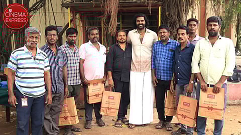 KombuSeevi wraps production, Shanmuga Pandian fetes crew