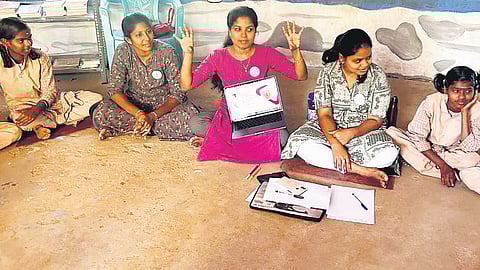 Beyond menstruation, Punitha adds that in all fields of life, girls must have the confidence to face the world.