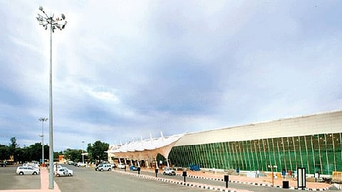 Coimbatore airport.