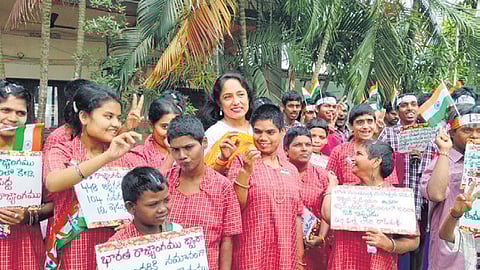 Bringing about a social change via
‘Empower and Excel’