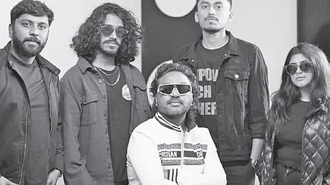 Arjun Janya and team
