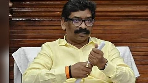Former Jharkhand Chief Minister Hemant Soren.