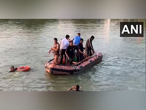 Gujarat: Rescue operation underway in Vadodara boat capsize incident
